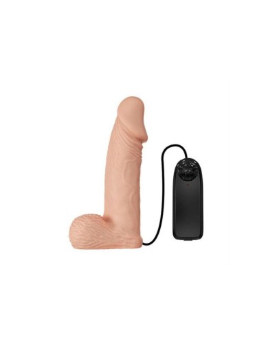 Baile Ultra Female Strap-On Realistic Dildo For her - жіночий страпон з реалістичним вібратором, 19.4 см (тілесний) - купити в Києві, Україні